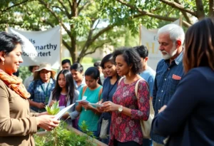Community scene illustrating nonprofit collaboration in Northern Virginia