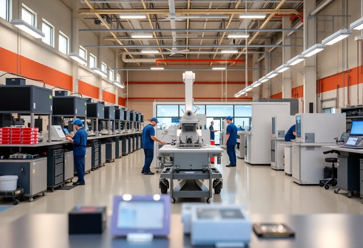 New Integer manufacturing facility in Salem, VA.