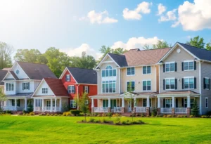 Overview of homes in Northern Virginia with diverse architectural styles