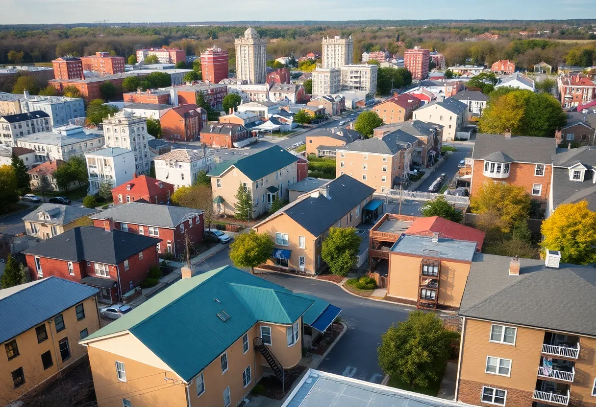 Cityscape of Virginia showcasing housing developments