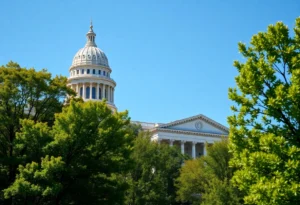 Image of the Virginia State Capitol building illustrating regulatory management.