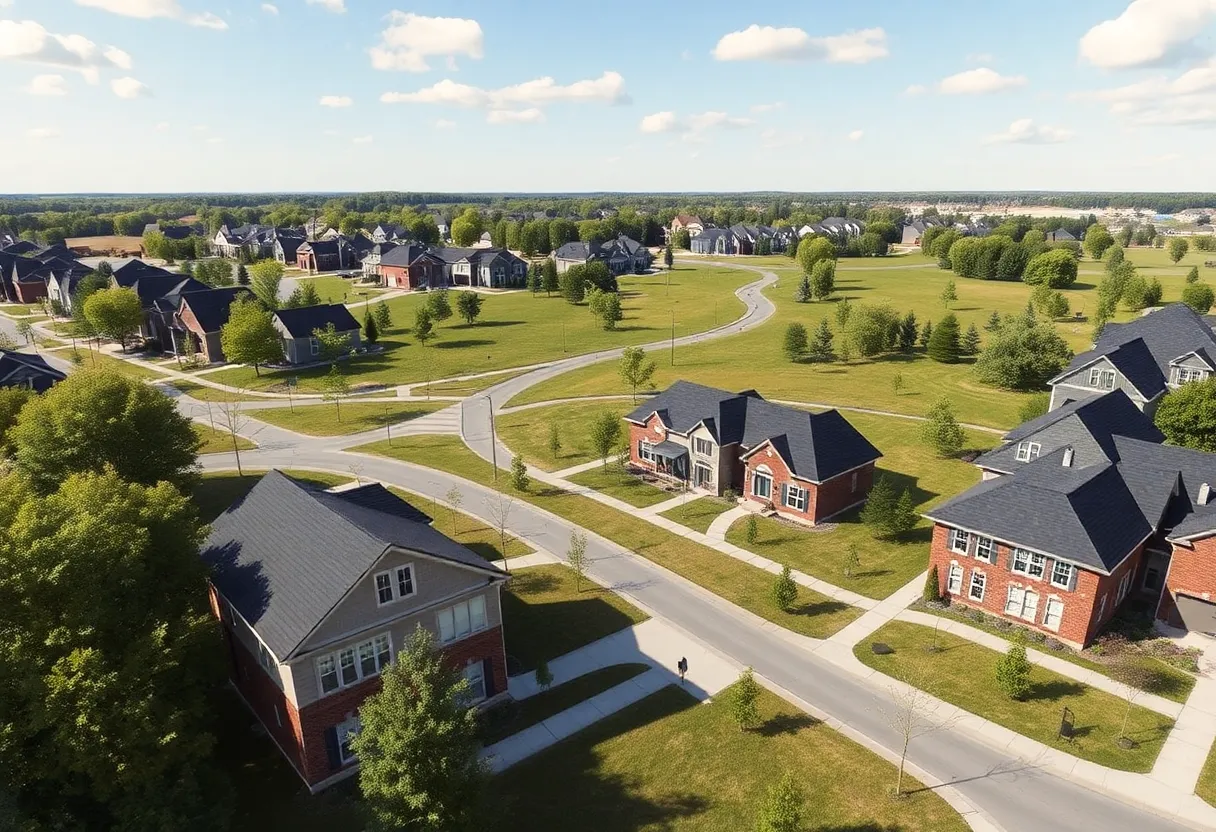 Conceptual rendering of a new housing development in Newport News