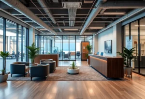 Interior of the new PrideStaff office in Northern Virginia