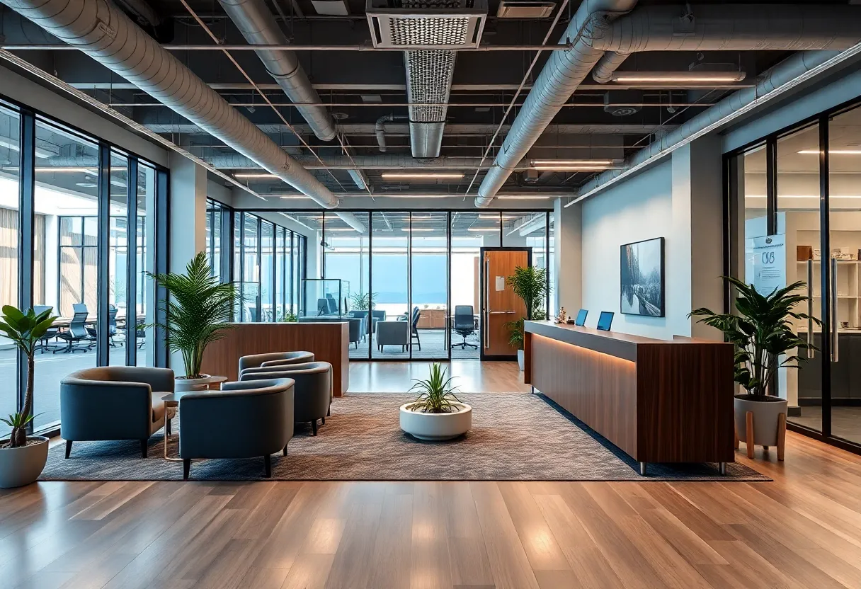 Interior of the new PrideStaff office in Northern Virginia