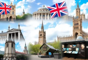 A visual representation of British Imperial War Museums, showcasing historical artifacts.