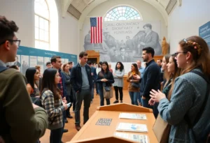 Families engaging in Civic Season activities at Jamestown and Yorktown museums