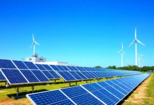 Naval Weapons Station Yorktown with solar and wind energy solutions