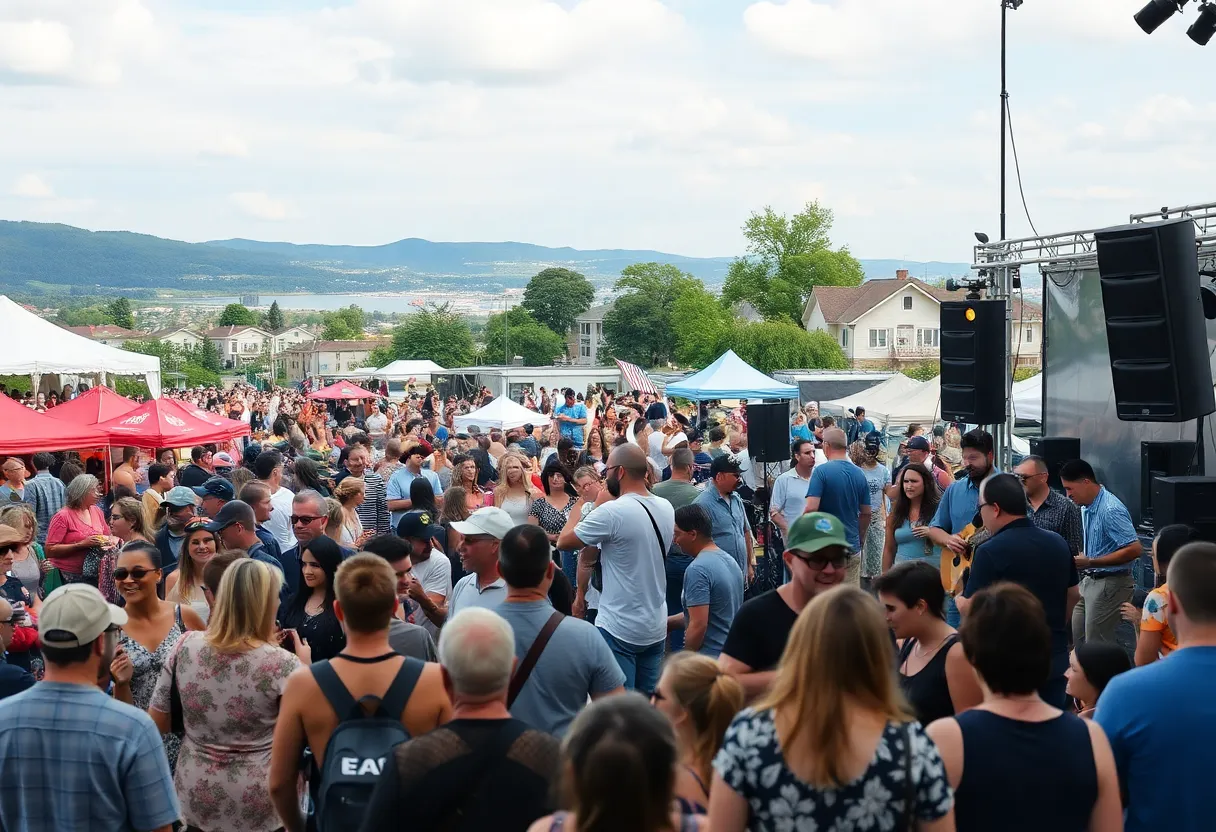 Musicians performing at WindsorMeade Music Fest