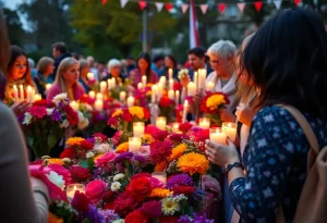 Community memorial for Cindy Watson Meehan