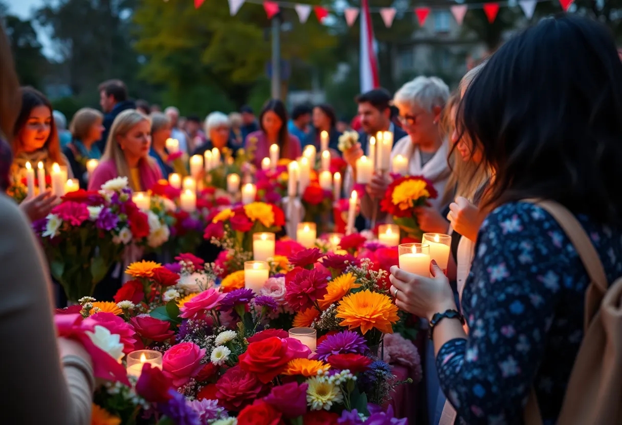Community memorial for Cindy Watson Meehan