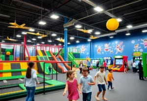 Concept image of Slick City Action Park indoor activities