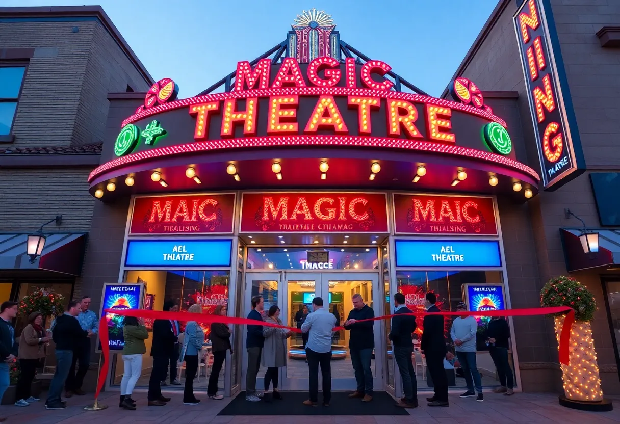Wagsters Magic Theatre grand reopening ceremony
