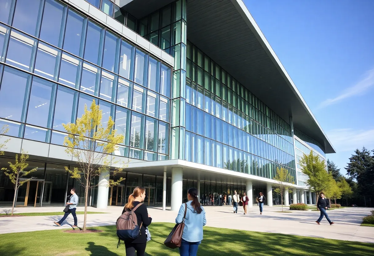 Students at William & Mary engaging in research at the School of Computing