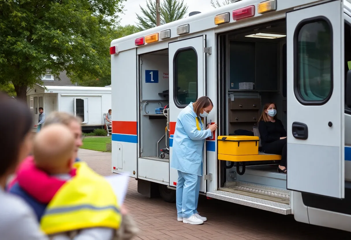 Mobile response unit for opioid crisis in Surry County