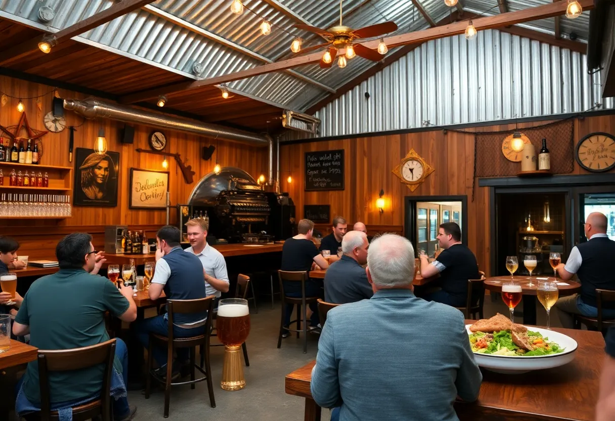 Voodoo Brewing Co. new brewpub in Williamsburg with lively atmosphere