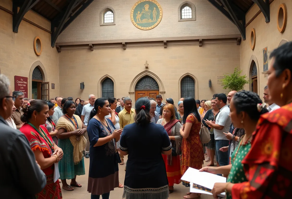 Community event celebrating Indigenous history in Williamsburg