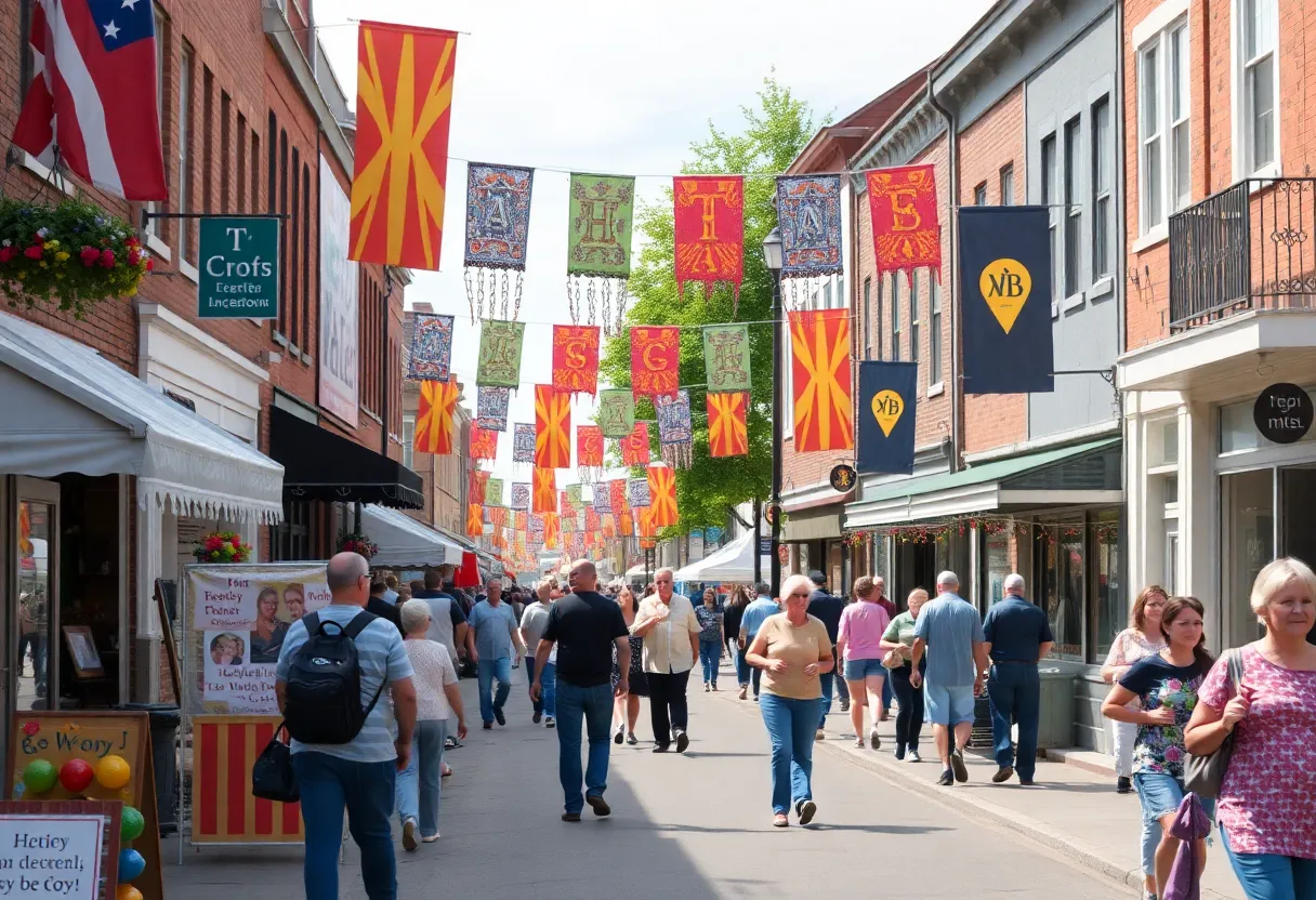 Community members enjoying local events and festivities in Warren County