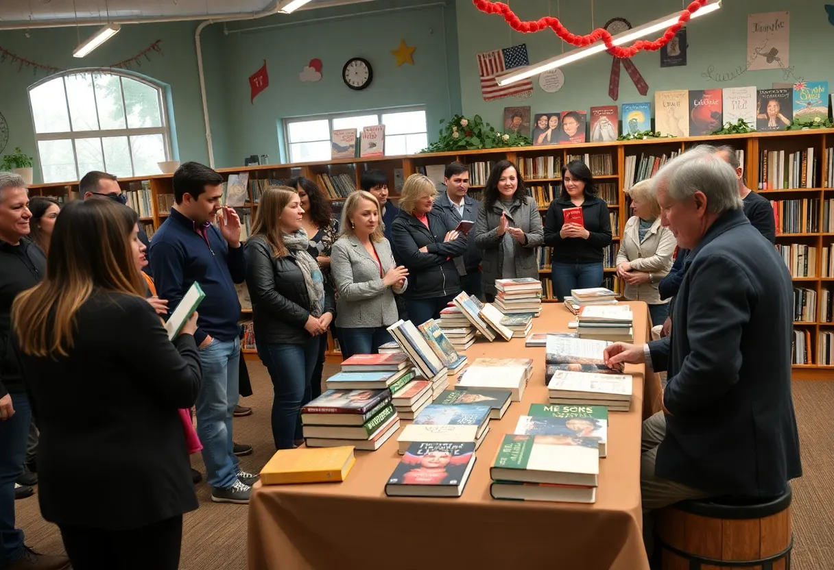 Pamela N. Harris Book Signing in Library