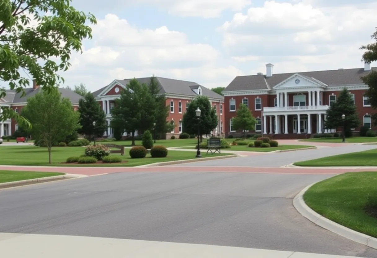A tranquil view of Smithfield, Virginia, symbolizing community spirit and heritage.