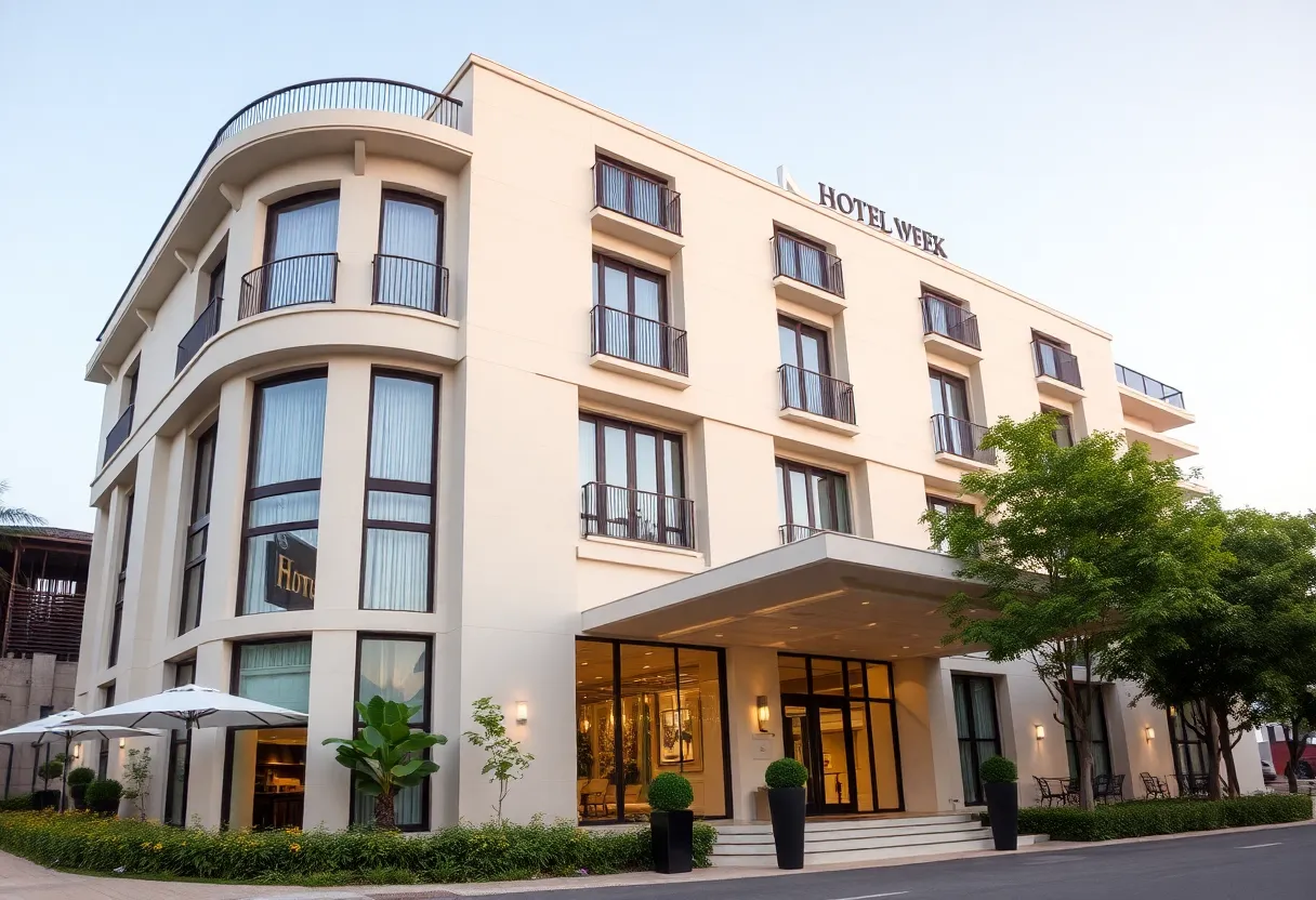 Modern hotel property representing Sotherly Hotels Inc.